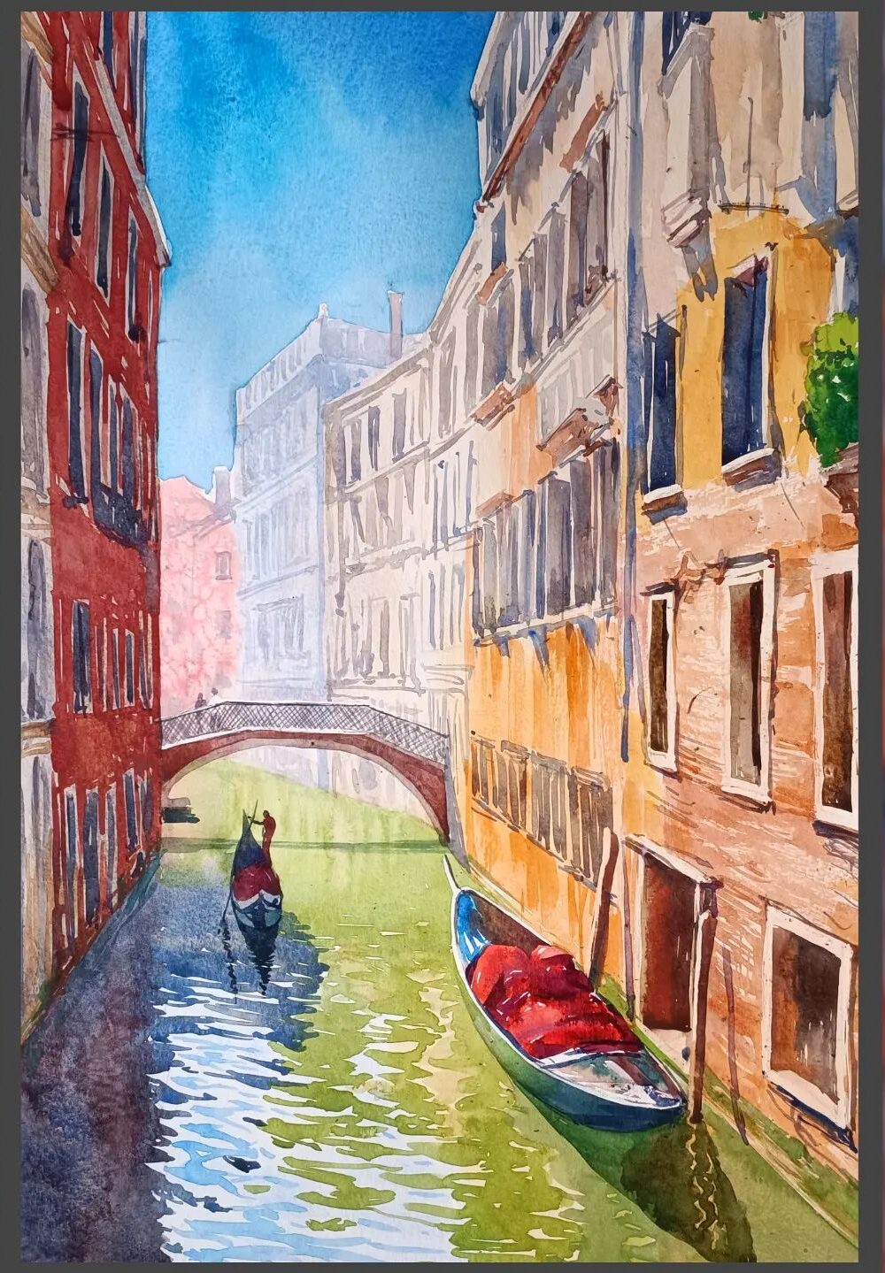 Venecia (composicion, teoria de color y perspectiva)