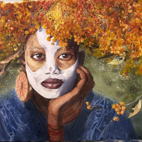 La negrita con flores (4 horas)