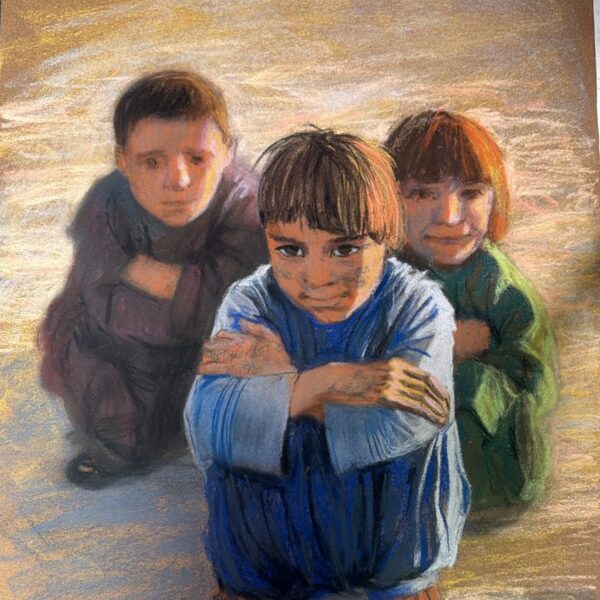 RETRATO DE 3 NIÑOS