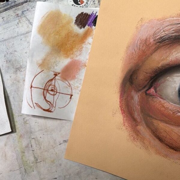 Como tensar papel para dibujo o acuarela, entonarlo y darle diferentes texturas para pastel y técnicas secas